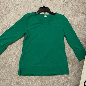 J. Crew 3/4 Sleeve Shirt
